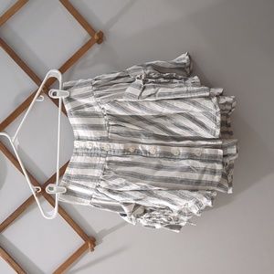 Free People Striped Skirt - Size 4